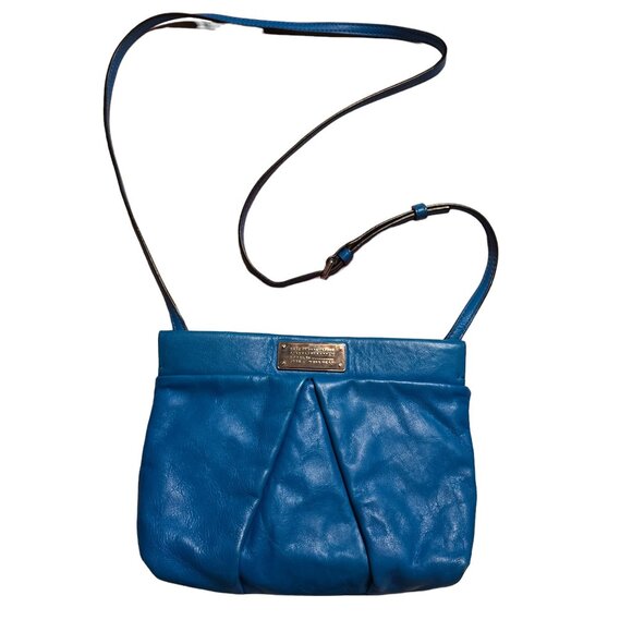 Marc by Marc‎ Jacobs Crossbody Bright Blue Good Used Condition - Picture 1 of 12